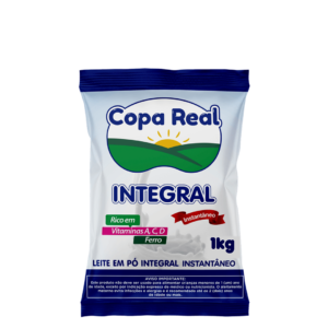 LEITE EM PÓ INTEGRAL INSTANTÂNEO COPA REAL 1KG